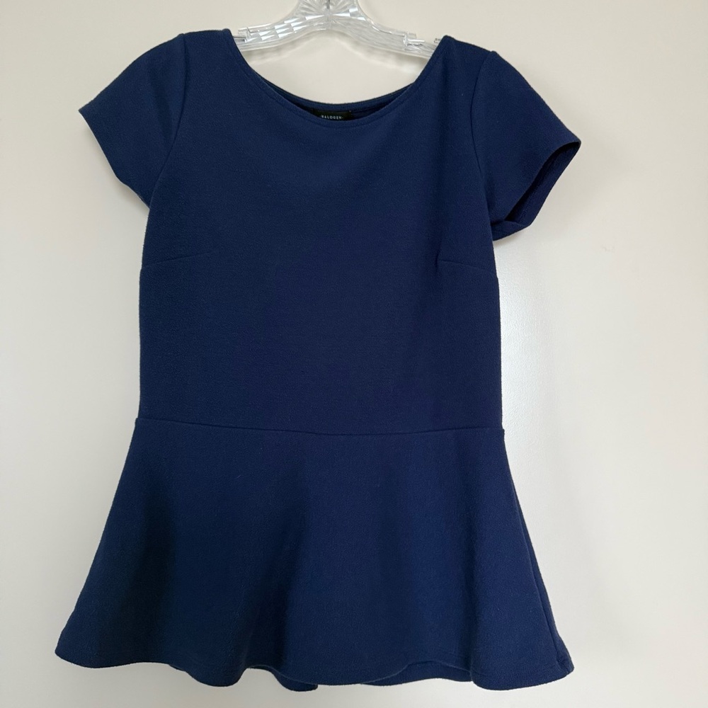 Halogen Peplum Top